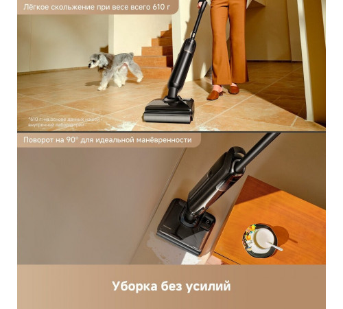 Вертикальный моющий пылесос Trouver Wet and Dry Vacuum M50 HMH36A (евровилка)