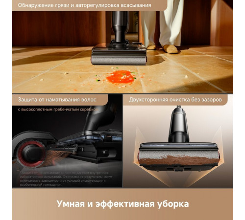Вертикальный моющий пылесос Trouver Wet and Dry Vacuum M50 HMH36A (евровилка)