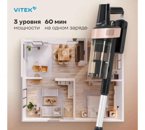 Пылесос Vitek VT-CLS01AQUA