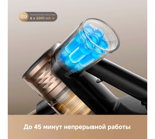 Пылесос Dreame R10s Lite Cordless Vacuum Cleaner VRV80A (черный, с евровилкой)