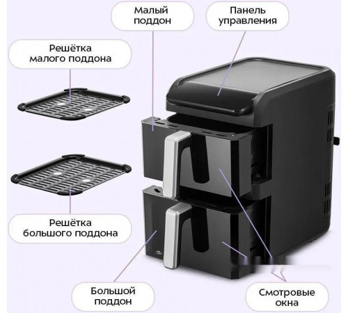 Аэрогриль Kitfort KT-8158