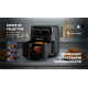 Аэрогриль Polaris PAF 8003W Wi-Fi IQ Home (черный)