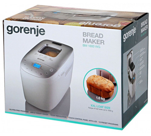Хлебопечка Gorenje BM1600WG