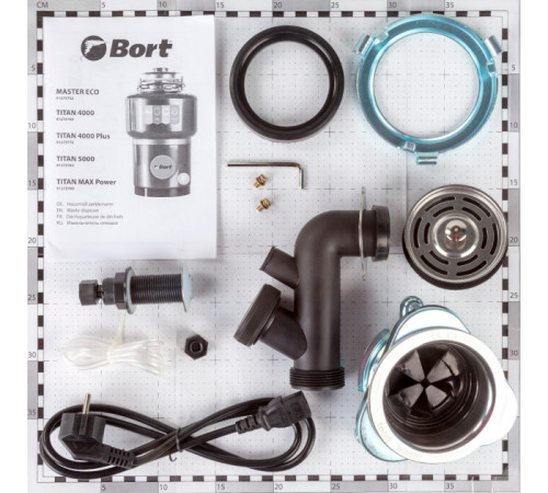 Измельчитель пищевых отходов BORT TITAN MAX Power