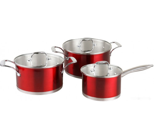 Набор кастрюль Pomi d'Oro Prezioso PSS-640027