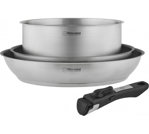 Набор кастрюль Rondell Stark RDS-1315