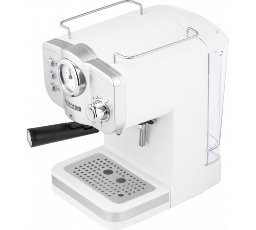 Рожковая помповая кофеварка Maunfeld MF-735WH Pro