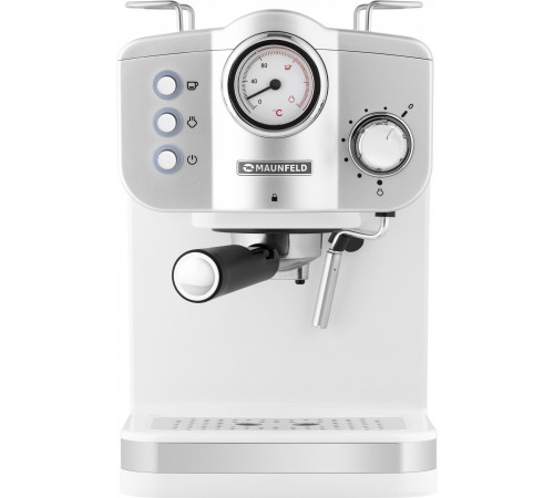Рожковая помповая кофеварка Maunfeld MF-735WH Pro