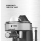 Рожковая бойлерная кофеварка Vitek VT-1524 (черный/серебристый)
