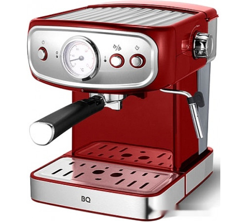 Рожковая кофеварка BQ CM1006 (красный)