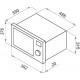 Микроволновая печь Maunfeld JBMO.20.5GRBG