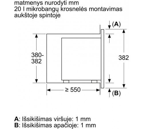 Микроволновая печь Bosch Serie 2 BFL623MB4