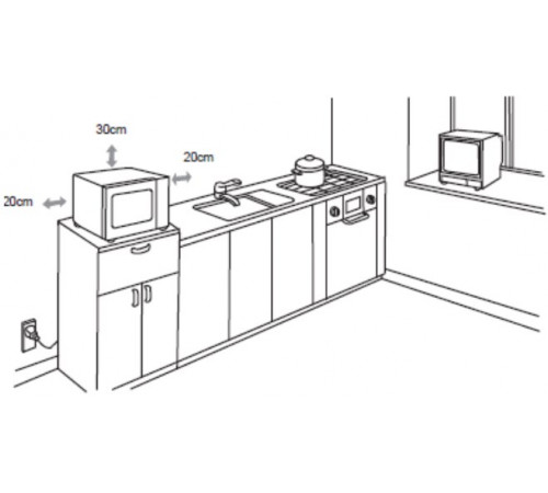 Микроволновая печь Korting KMO 720 X
