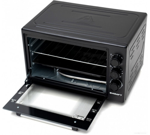 Мини-печь Kraft KF-MO3800BL (черный)