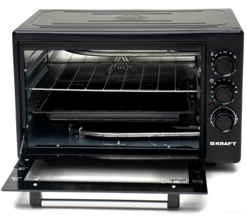 Мини-печь Kraft KF-MO3800BL (черный)