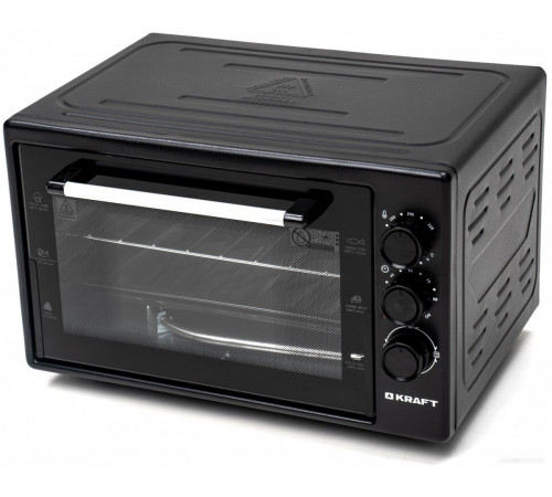Мини-печь Kraft KF-MO3800BL (черный)