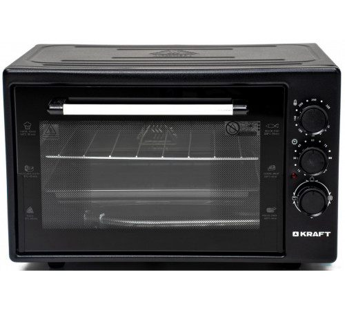 Мини-печь Kraft KF-MO3800BL (черный)
