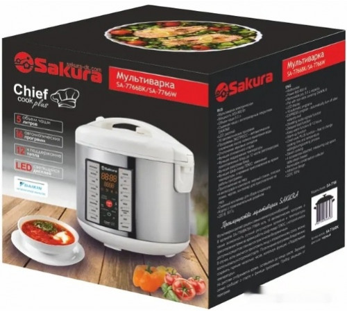 Мультиварка Sakura SA-7766W