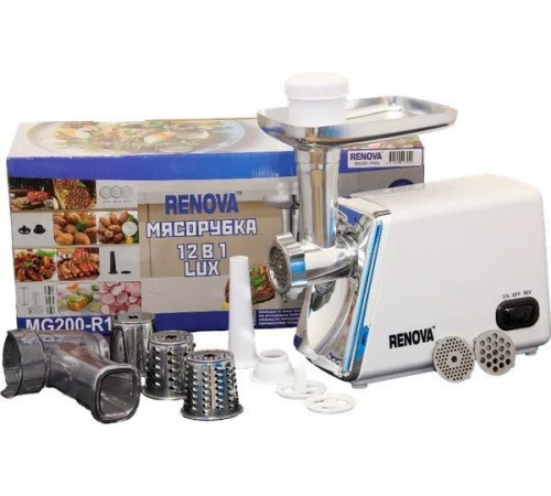 Мясорубка RENOVA MG200-R1WL