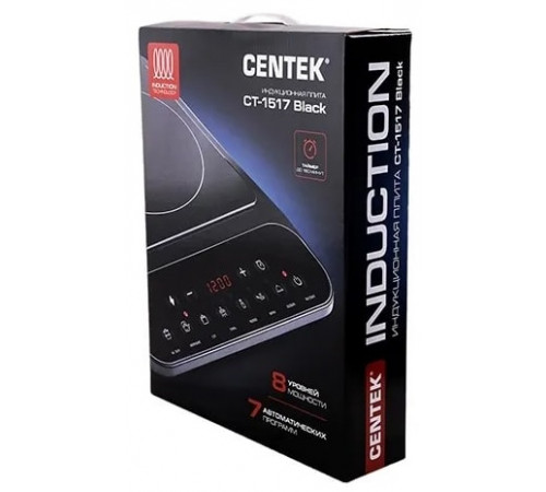 Настольная плита CENTEK CT-1517 (черный)