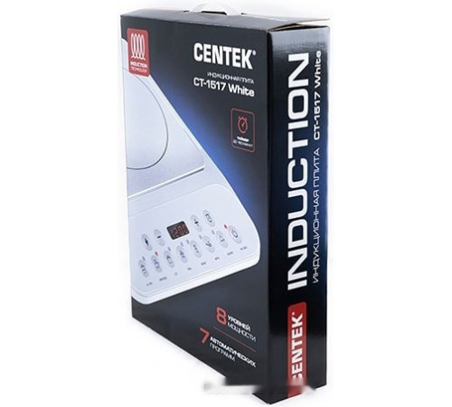 Настольная плита CENTEK CT-1517 (белый)