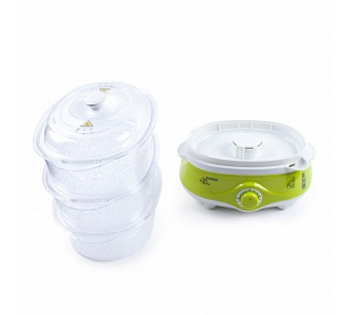 Пароварка Endever Vita-171 (White/Green)