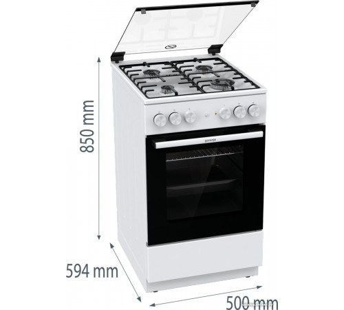 Плита Gorenje GK5A21WH