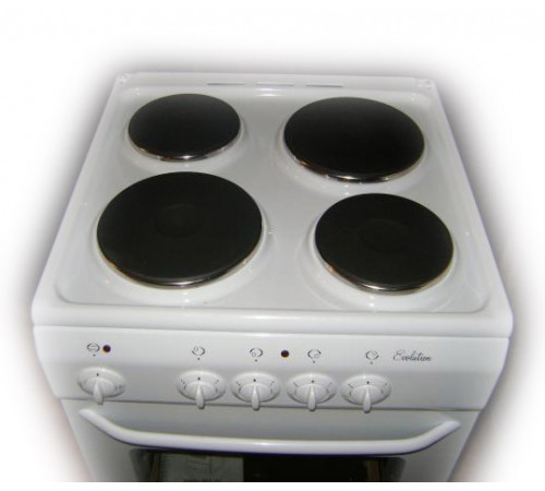 Плита De Luxe 5004.12э (White)
