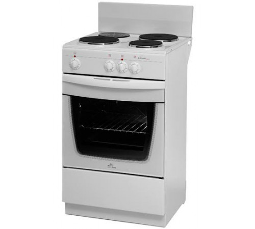 Плита De Luxe 5004.12э (White)