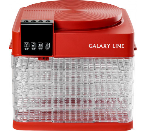 Сушилка для овощей и фруктов Galaxy Line GL2630 (красный)