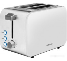 Тостер CENTEK CT-1422 (белый/серебристый)