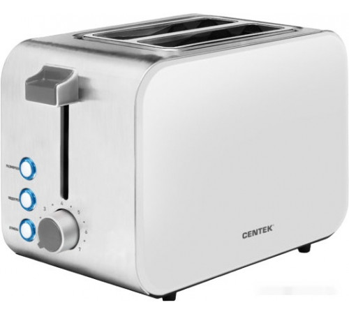 Тостер CENTEK CT-1422 (белый/серебристый)