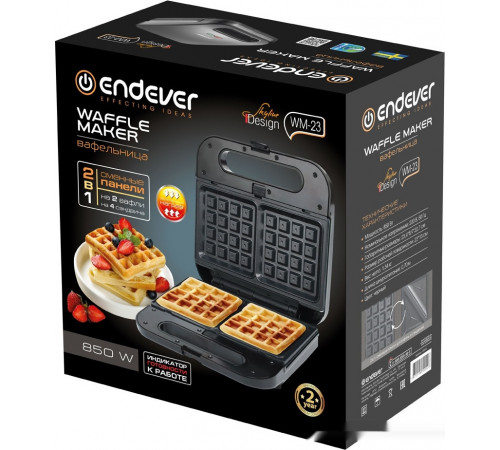 Вафельница Endever Skyline WM-23