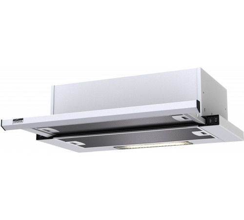 Вытяжка Krona Kamilla slim 600 white (2 мотора)