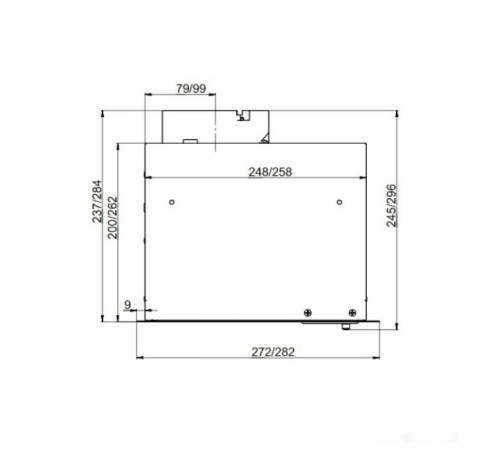 Вытяжка Elikor Box 52П-700 213857 (белый)