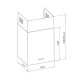 Вытяжка Weissgauff Box 40 PB White