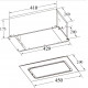 Вытяжка Weissgauff Aura 456 Touch Black Glass