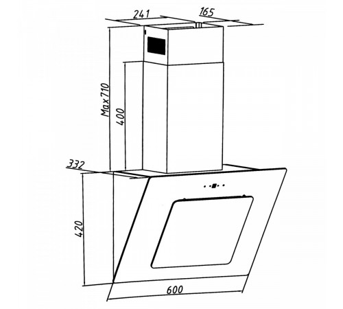 Вытяжка Gorenje WHI626E6B