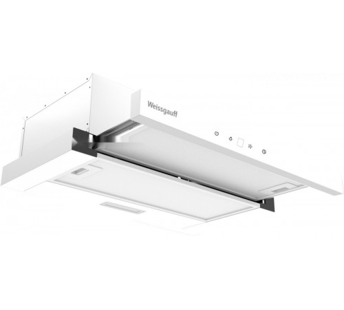 Вытяжка Weissgauff TEL 600 2M Touch White Glass