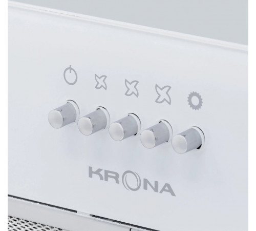 Вытяжка Krona Arven 500 PB V2 (белый)
