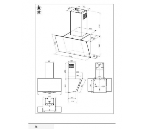 Вытяжка Grundig GDS2440B