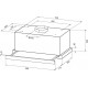 Вытяжка Krona Kamilla F MAX 600 black SGC AO КА-00009800 (черный)