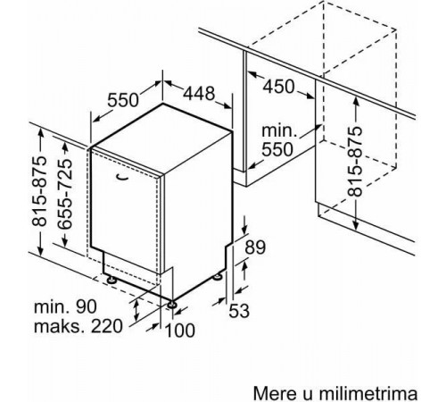 Посудомоечная машина Bosch Seria 6 SPV6ZMX17E