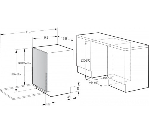 Посудомоечная машина Gorenje GV643E90