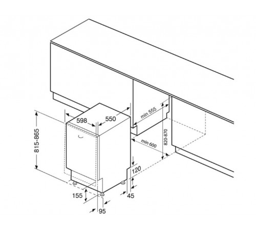 Посудомоечная машина Krona WESPA 60 BI V2 KRDW031
