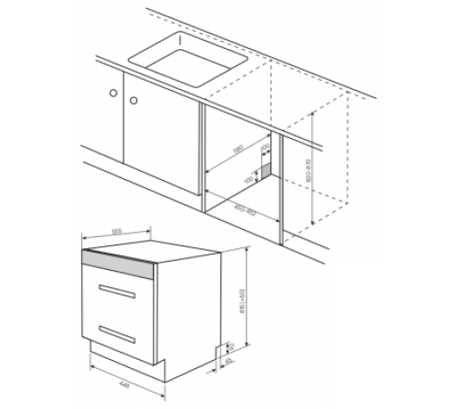 Посудомоечная машина Kuppersberg GSS 4577