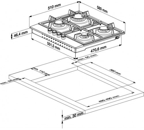 Варочная панель Beko HILW 64235 S