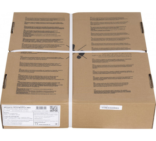 Варочная панель HOMSair HGG433TGCWH