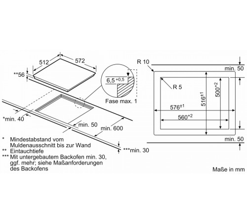 Варочная панель Bosch PXE601DC1E