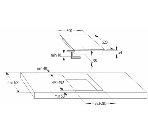 Варочная панель Gorenje GI3201BC